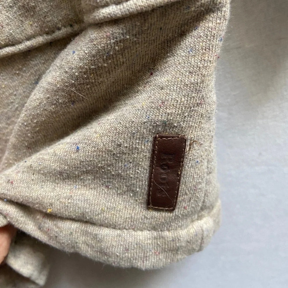 Roots 3/4 sleeve speckle colour long cotton sweatshirt Sz XS - Picture 6 of 11